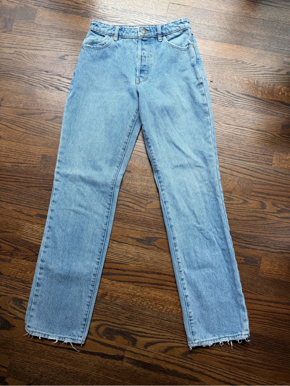 ROLLA'S Light Blue Straight Jeans